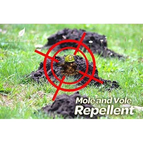 Natural Elements Mole and Vole Repellent 100% castor Oil - Image 3