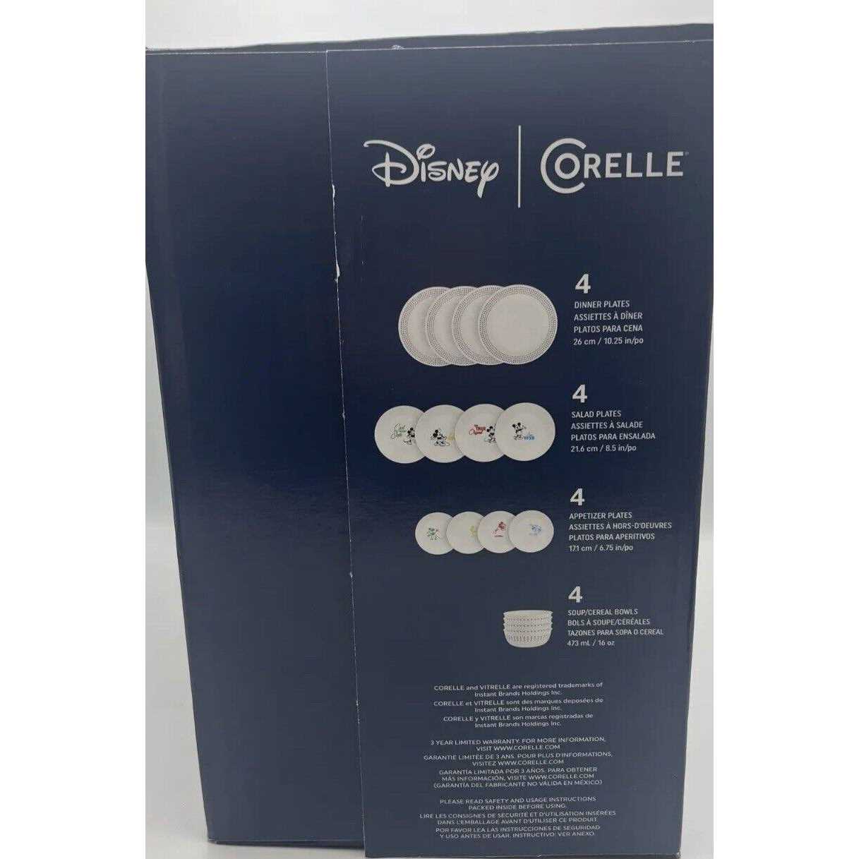 Corelle Vitrelle 16-Piece Dinnerware Set, Triple Layer Glass and Chip Resistant - Image 2