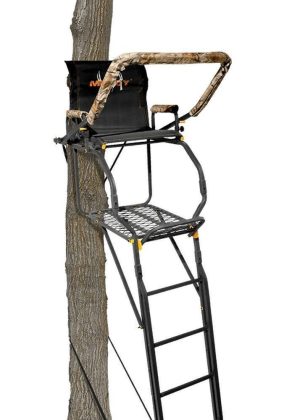 20 ft. The Skybox Deluxe 1-Person Deer Hunting Ladder Tree Stand