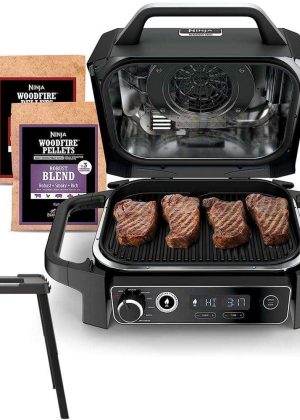 Ninja Woodfire Outdoor Grill & Smoker 7-in-1 Master Grill