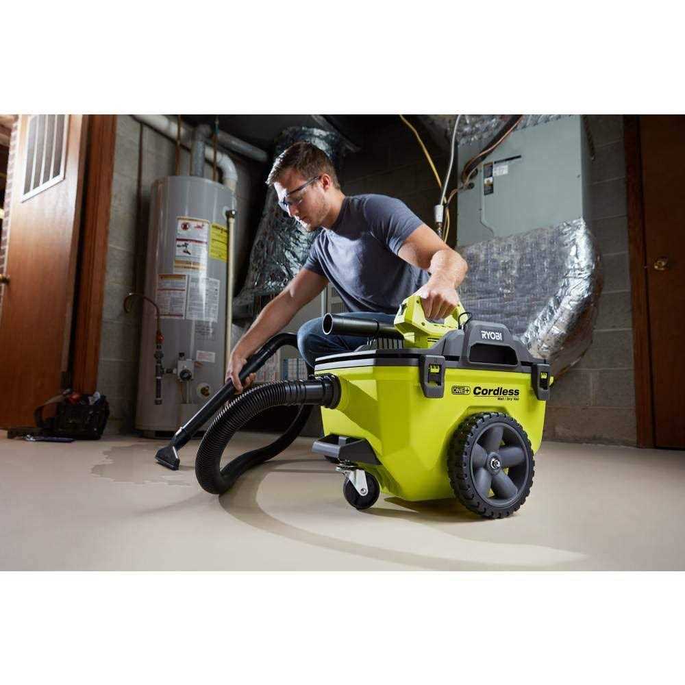 RYOBI ONE+ 18V Cordless 6 Gal. Wet/Dry Vacuum w/ Hose - Image 2