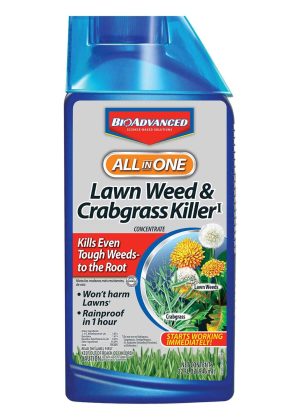 BioAdvanced All-In-One Lawn Weed & Crabgrass Killer