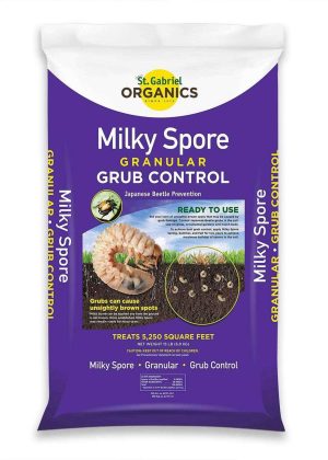 St. Gabriel Organics Milky Spore Granular Japanese Beetle Grub Control