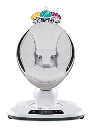 4moms mamaRoo 4 Multi-MotionTM Baby Swing, Bluetooth Baby Rocker with 5 Unique Motions