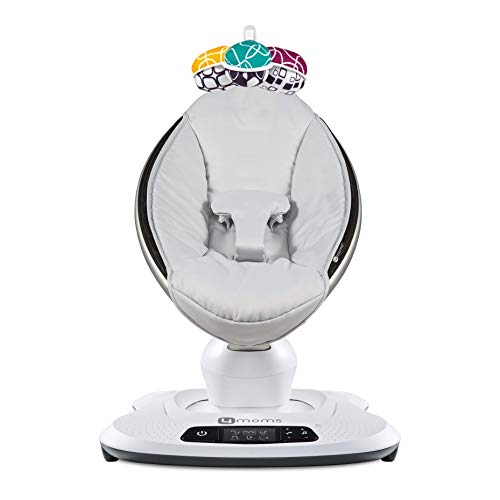 4moms mamaRoo 4 Multi-MotionTM Baby Swing, Bluetooth Baby Rocker with 5 Unique Motions