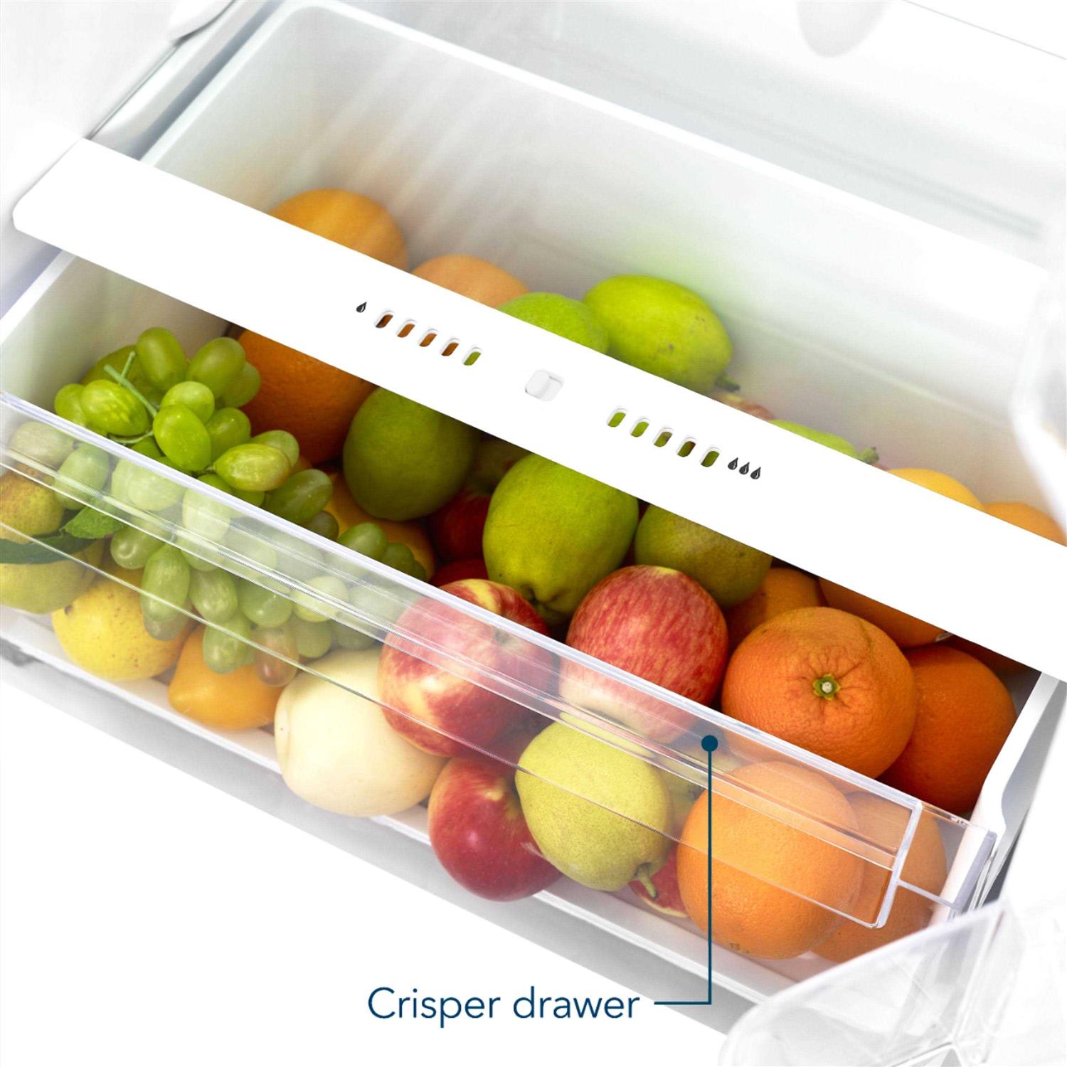 Insignia 10 Cu. Ft. Top-Freezer Refrigerator with Reversible Door - Image 5