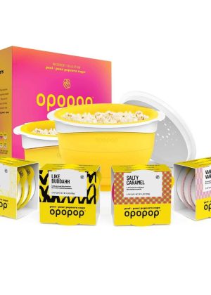 Opopop Gourmet Popcorn Variety Microwave Popcorn Kit