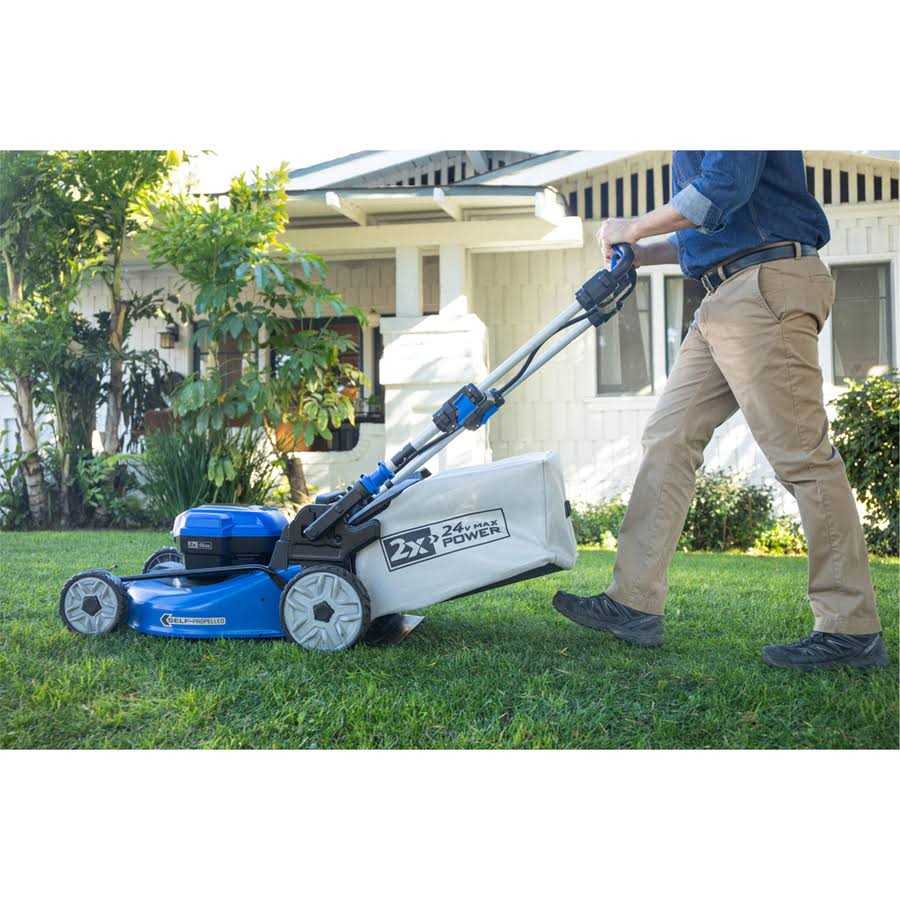 Kobalt 2×24 48-volt 20-in Cordless Self-propelled 5 Ah KLMS 2524A-03 - Image 2