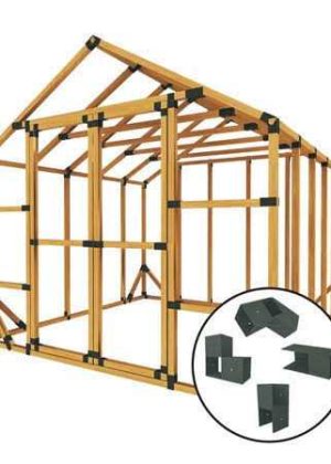 E-Z Frame 10 ft. W x D Custom DIY Storage Shed Kit by E-Z Frames