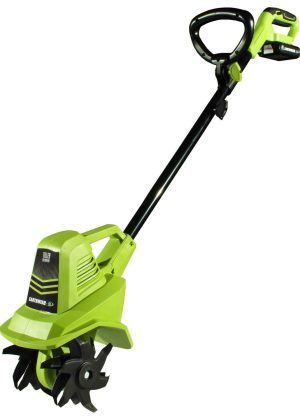 Earthwise 20-Volt 7.5-Inch Cordless Electric Garden Tiller Cultivator TC70020IT
