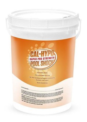 73% Super Strength Pro Pool Shock 50 LB Bucket, 70% Available Chlorine 23217