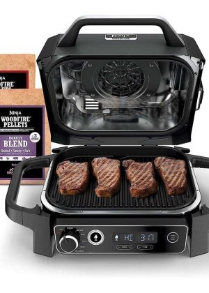 Ninja Woodfire Outdoor Grill & Smoker 7-in-1 Master Grill