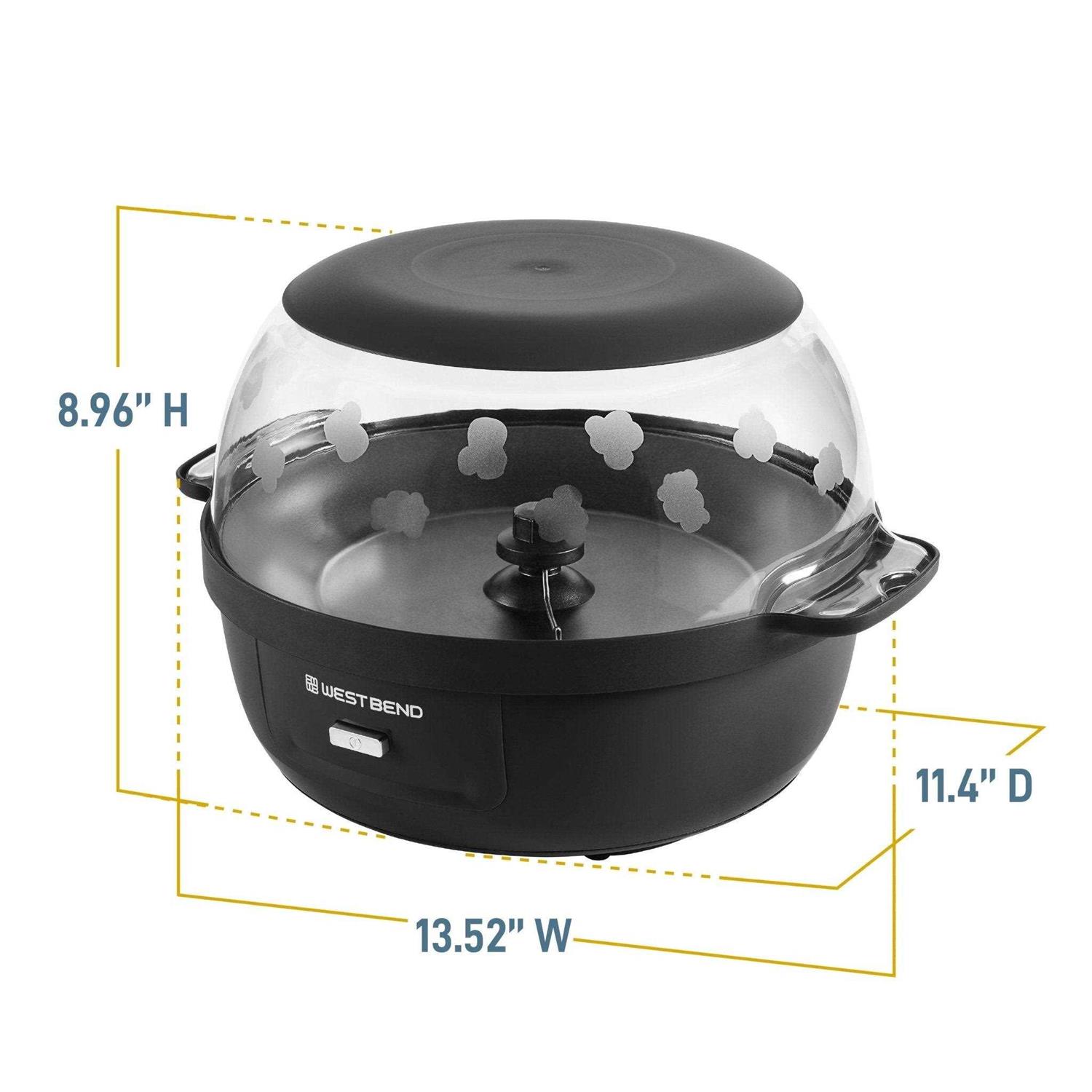 West Bend 6 Qt. Stir Crazy Popcorn Machine - Image 2