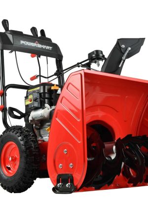 Powersmart pssw24 24 in. 212cc 2-Stage Electric Start Gas Snow Blower