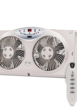 BIONAIRE Premium Digital 8.5 Twin Window Fan