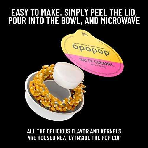 Opopop Gourmet Popcorn Variety Microwave Popcorn Kit - Image 3