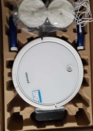 Bissell SpinWave Pet Robot 2-in-1 Wet Mop and Dry Robot Vacuum