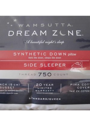 Wamsutta Dream Zone Synthetic Down Pillow Side Sleeper