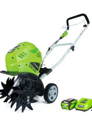 40V 10-inch Cordless Cultivator/Tiller with 40 Ah Battery and Charger, 27062