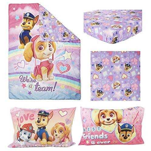 Paw Patrol 4-Piece Skye Toddler Bedding Set - Image 3