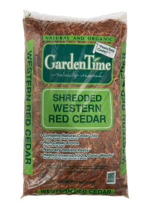 Garden Time Shredded Western Red Cedar Mulch