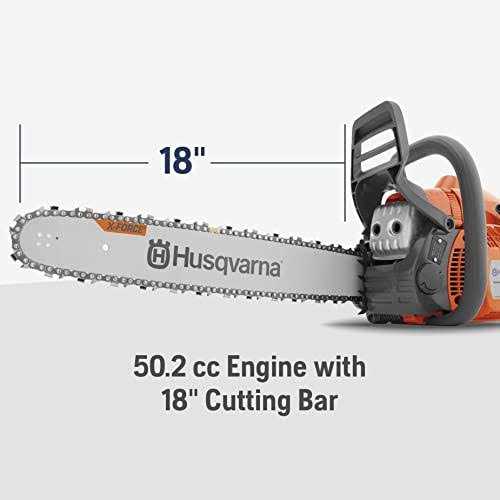 Husqvarna 445 50.2cc Gas Chainsaw - Image 2