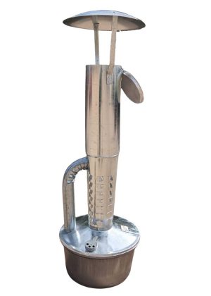 Smudge Pot Direct Smudge Pot Outdoor Heater with Heat Dish