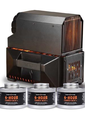 Insta-Fire Vesta Self-Powered Camping Indoor/Outdoor Heater & Stove