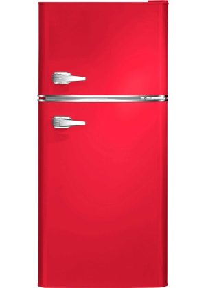 Insignia 4.5 Cu. Ft. Retro Mini Fridge with Top Freezer