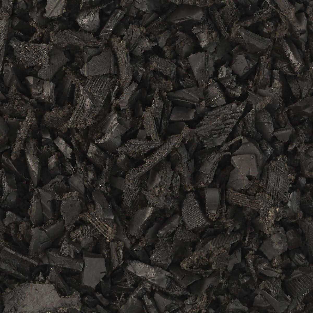 NuScape Black 0.8 cu. ft. Rubber Mulch Nuggets - Image 2