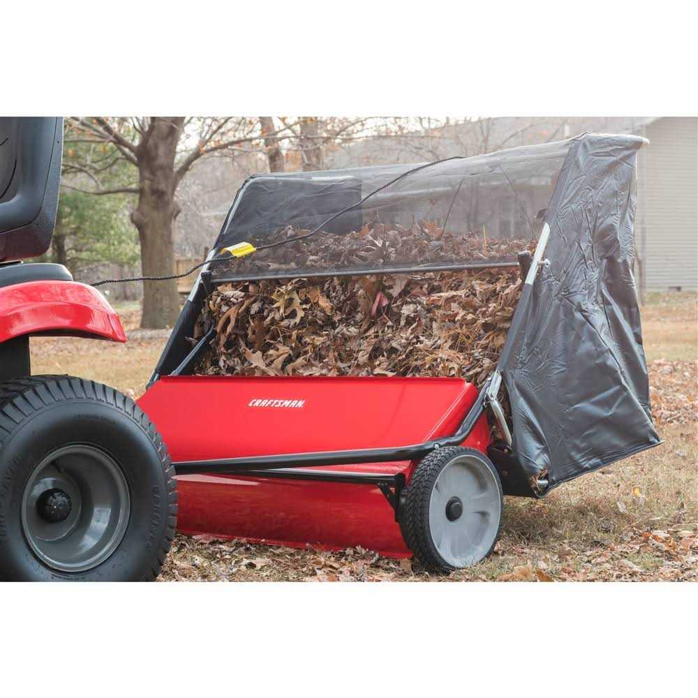 Craftsman Hi-speed Lawn Sweeper 42-in Lawn Sweeper - Image 4