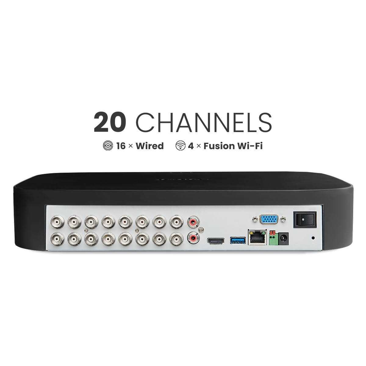 Lorex Fusion 4K 20-Channel 2TB Digital Video Recorder - Image 2