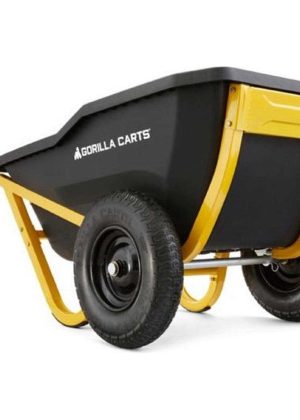 Gorilla Carts 10 cu. ft. Evolution Poly Yard Cart